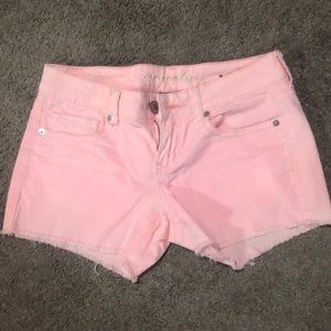 Blush pink AE shorts